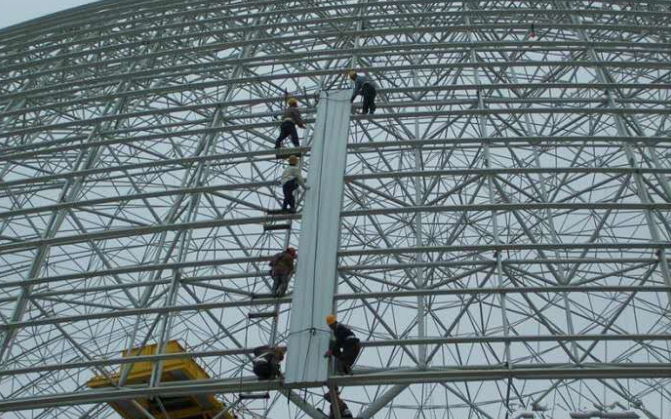 米泉网架装配好以后应当留神哪八项验收事件