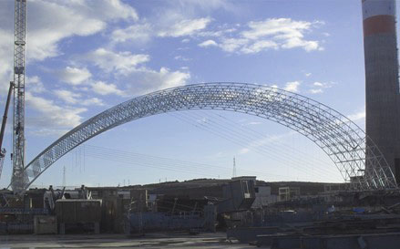 米泉大型网架结构